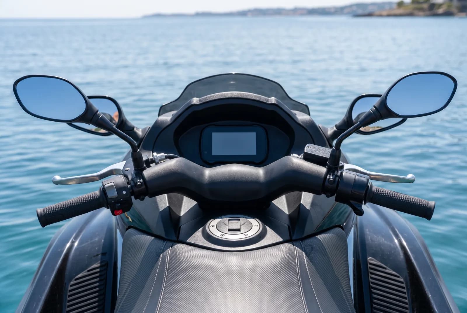 Interieur van een Sea-Doo